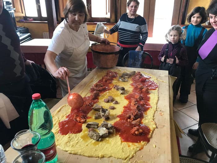 Polentata a Montereale