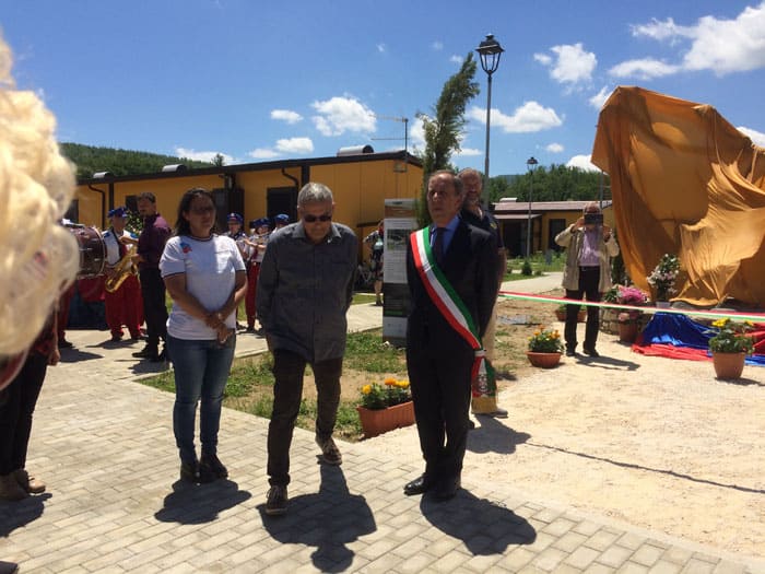 Opera di Nena ad Amatrice | Discorso della autorità