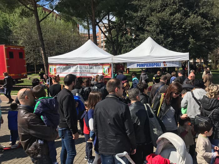 Benvenuta primavera 2019 | Il percorso di Pompieropoli
