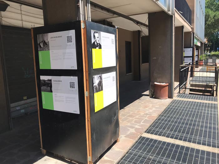 Biogravie | Mostra viale Sacco e Vanzetti