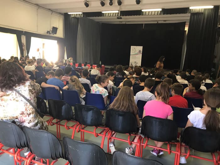 Biogravie | Presentazione nelle scuole