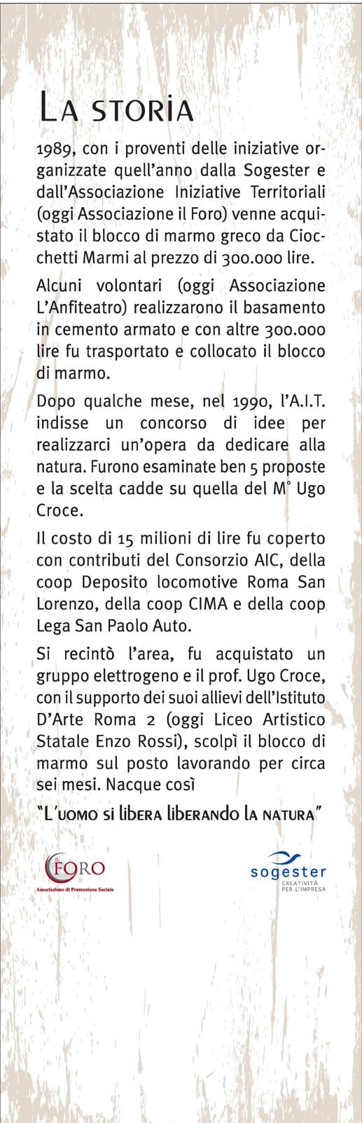 Storia monumento alla natura