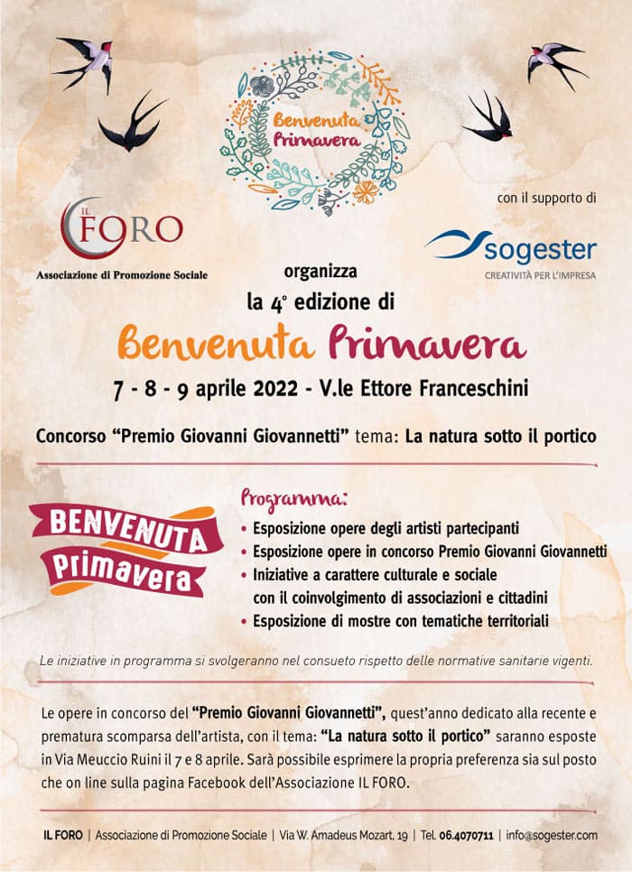Benvenuta Primavera | Edizione 2022