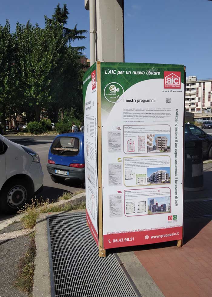L'Arte nel Portico. Edizione 2020 | Postazione AIC
