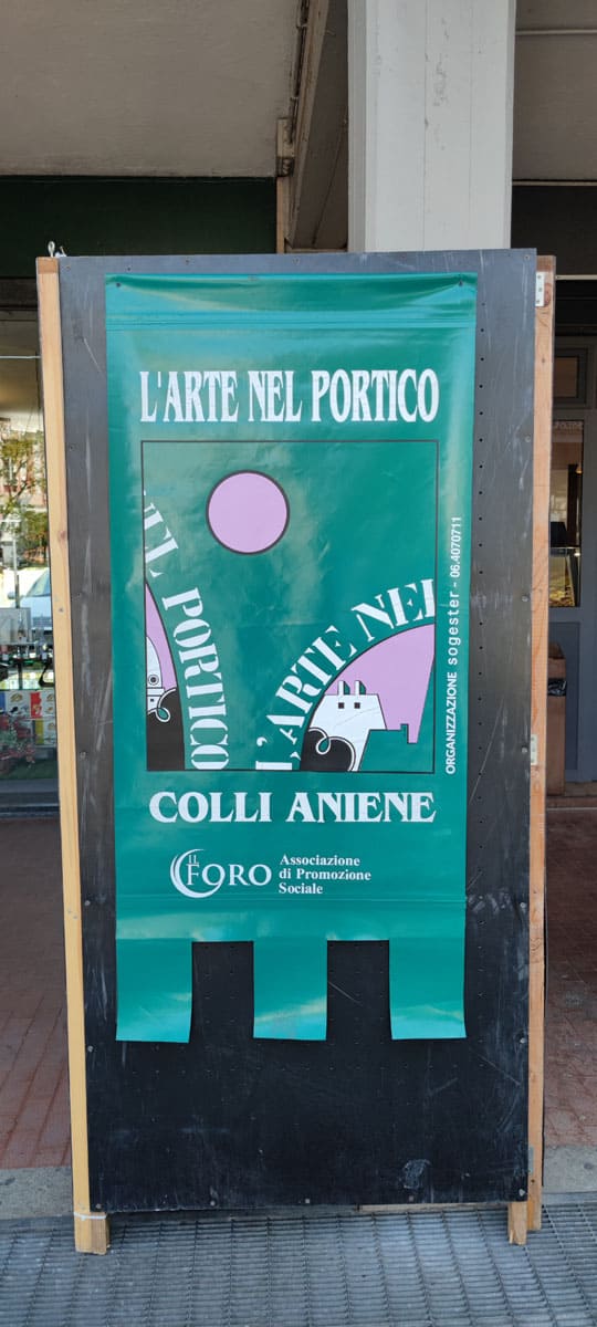 L'Arte nel Portico. Edizione 2020 | Stendardo