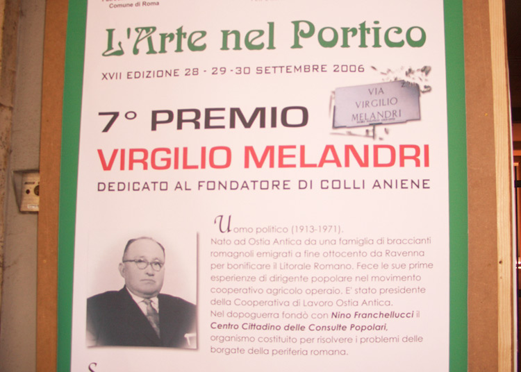 Virgilio Melandri | Fondatore di Colli Aniene
