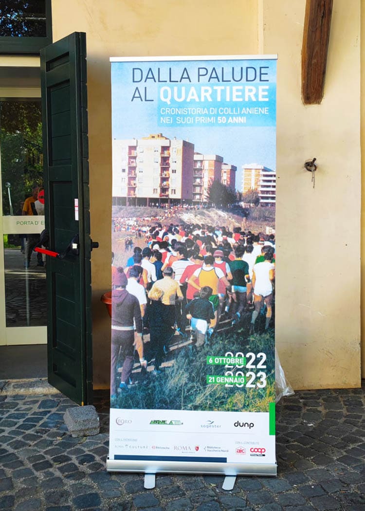 Dalla palude al quartiere | Cronistoria di Colli Aniene nei suoi primi 50 anni