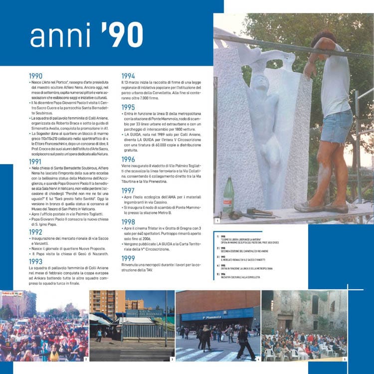 50 anni Colli Aniene | Anni '90