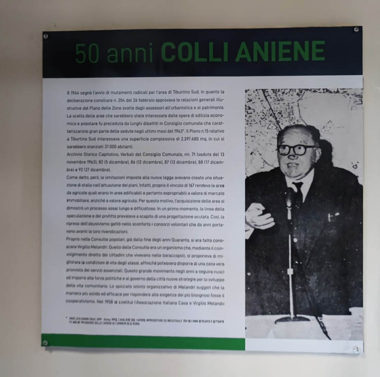 50 anni Colli Aniene | La mostra